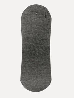 Meia Calvin Klein Invisível C27.01A CK Grafite Mescla Kit 2 Pares