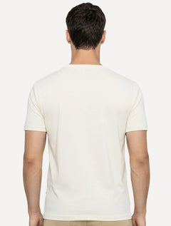 Camiseta King & Joe Masculina Signature Color Circle Estd 2013 Off White