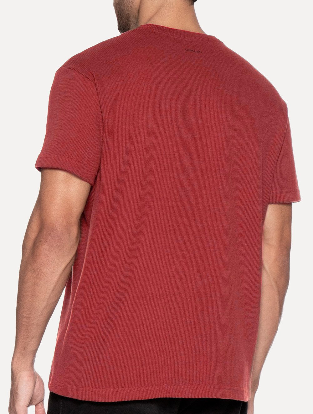 Camiseta Osklen Masculina Canelado Pure Soft Vermelho