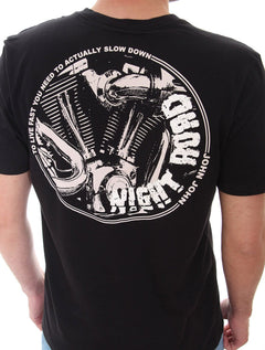 Camiseta John John Masculina Chest Motors Preta