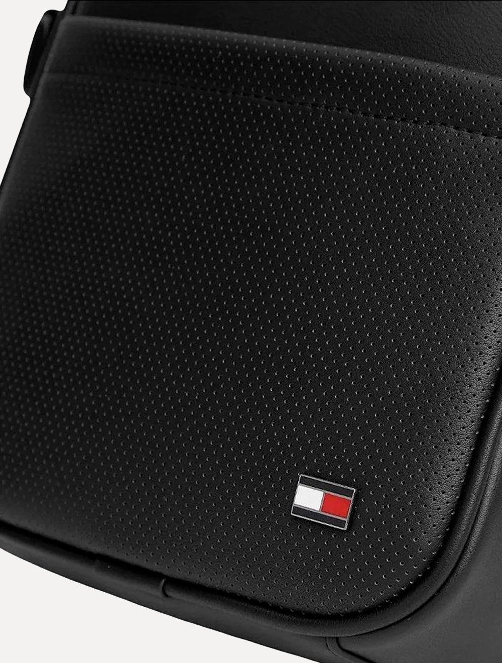 Bolsa Tommy Hilfiger Masculina Foundation Mini Reporter Preta