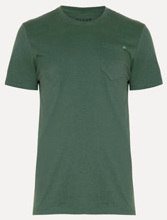 Camiseta Ellus Cotton Fine Easa Pocket Classic Verde Escuro