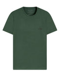 Camiseta Ellus Masculina Cotton Fine Aquarela Classic Verde Militar