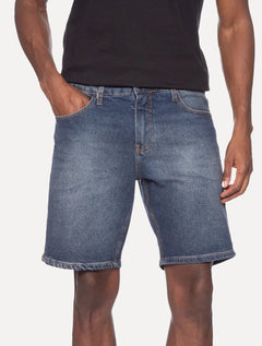 Bermuda Calvin Klein Jeans Masculina Carnaby 9'5 Pockets Azul Marinho