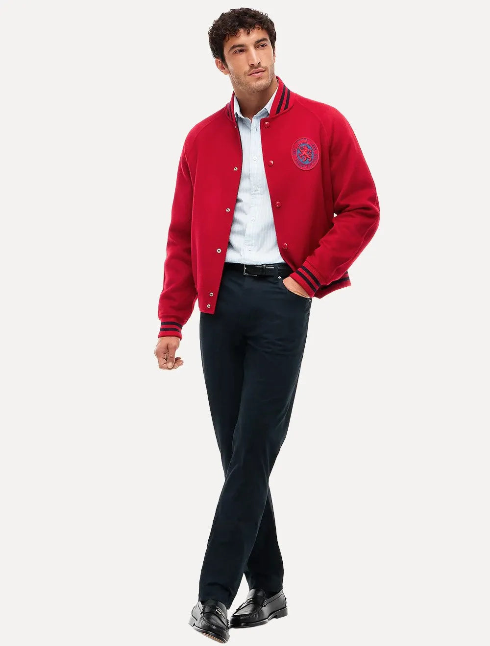 Calça Tommy Hilfiger Masculina Slim Straight Denton Azul Marinho