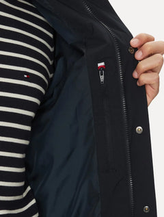 Jaqueta Tommy Hilfiger Masculina Tech Lightweight Bomber Azul Marinho