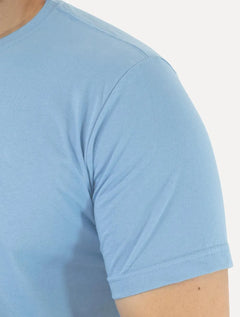 Camiseta Aleatory Masculina Navy Icon Azul Ciano