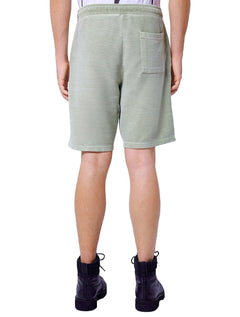 Bermuda John John Moletom Masculina Stone Menta Verde Claro