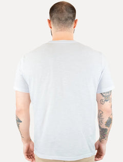 Camiseta Calvin Klein Jeans Masculina Flamê Etiqueta Branca