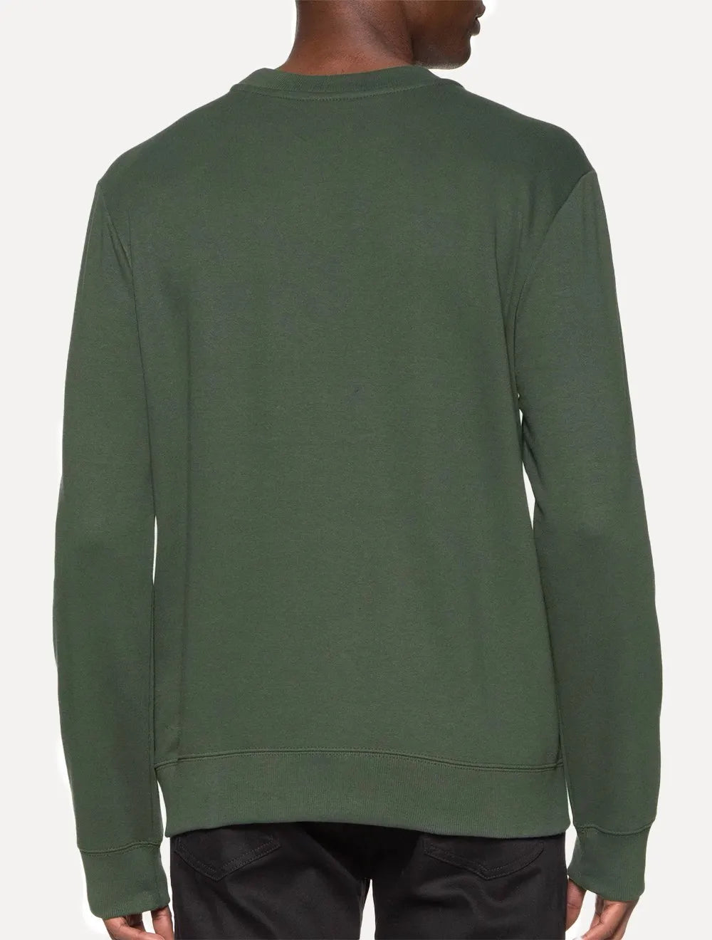 Moletom Ellus Masculino Crewneck Regular Basic Easa Verde