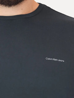 Camiseta Calvin Klein Jeans Light New Logo Azul Marinho