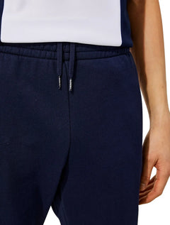 Calça Lacoste Masculina Moletom Sport Croco Icon Azul Marinho