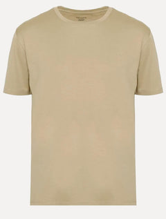 Camiseta Aramis Masculina Basic Lisa Mono Icon Caqui