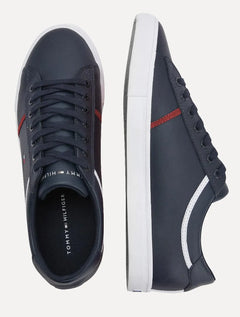 Tênis Tommy Hilfiger Masculino Jay 13A Iconic Leather Puched Azul Marinho