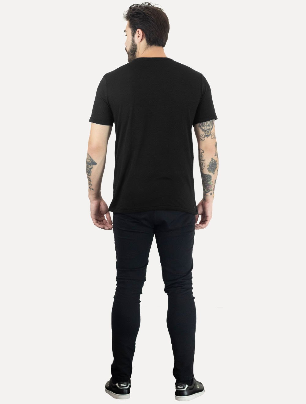Camiseta Osklen Masculina Slim Light E-basics II Preta