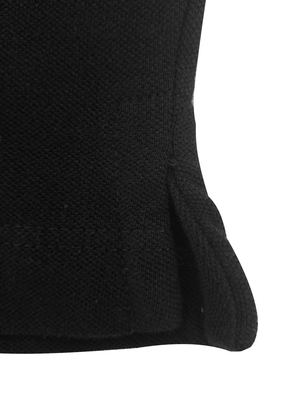 Polo Guess Masculina Piquet Frieze Logo Bordado Preta
