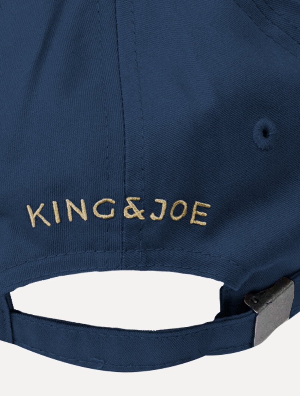 Boné King & Joe Masculino Básico Relevo com Metal Azul Marinho