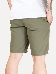 Bermuda Levis Masculina Sarja Chino Straight Verde Militar