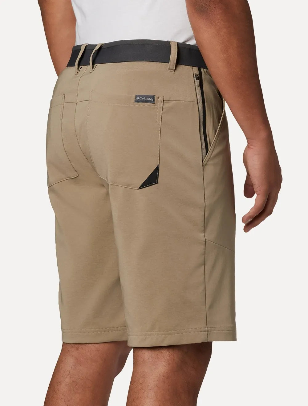Bermuda Columbia Masculina Tech Trail Cáqui Escuro