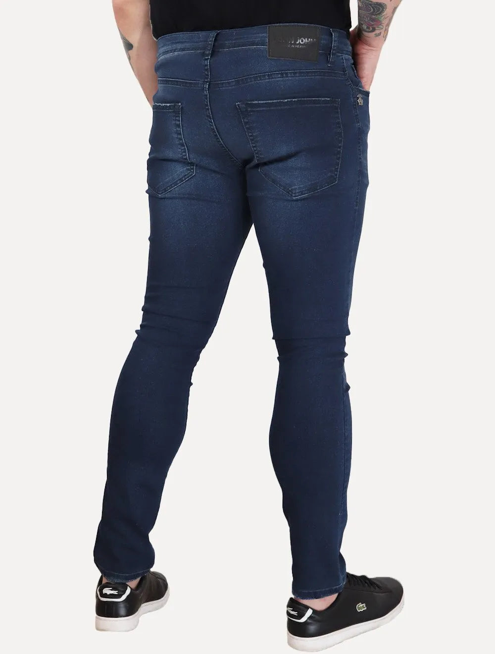 Calça Jeans John John Masculina Super Skinny Aruba Azul Escuro
