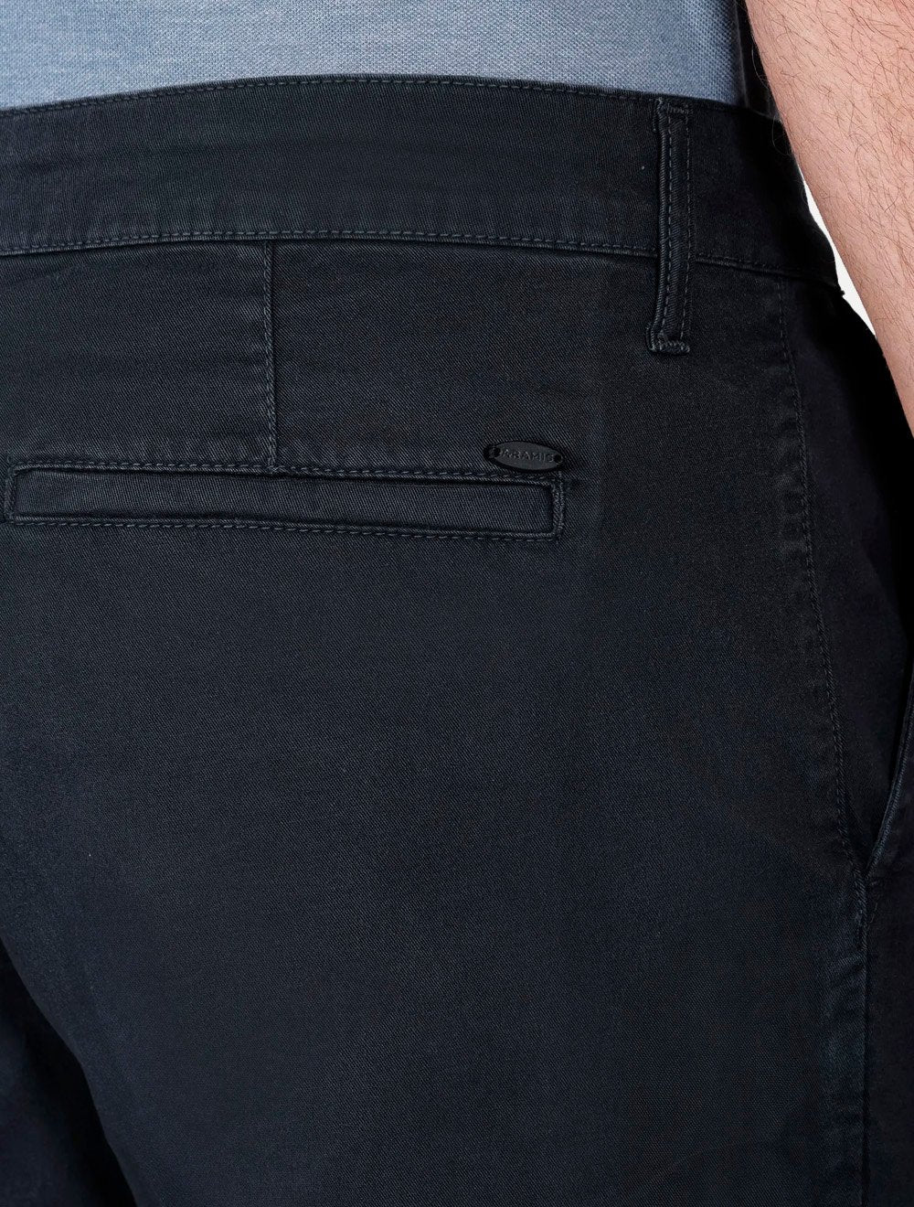 Bermuda Aramis Masculina Chino Color Essential Azul Escuro