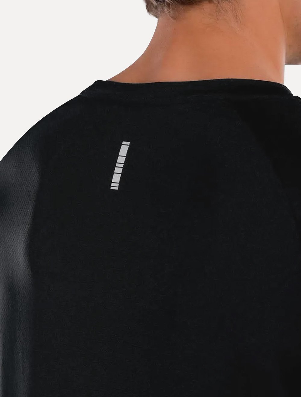 Camiseta Mash Masculina Raglan Microfibra Preta