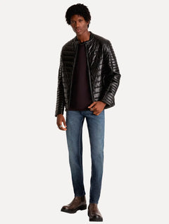 Calça Ellus Jeans Masculina Skinny Indigo Black Tag ET Zetex Clara
