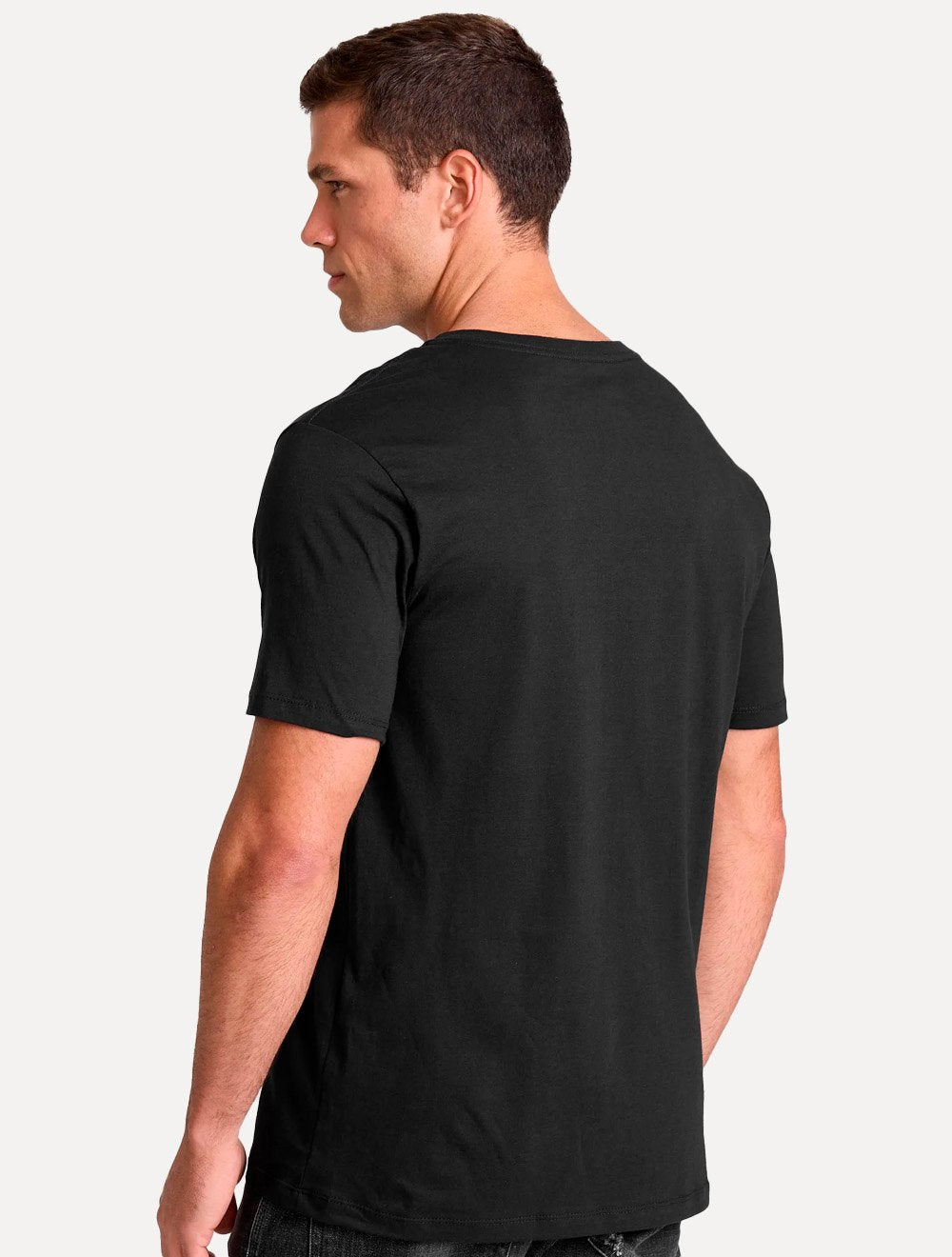 Camiseta John John Masculina Regular Fit Standout Preta