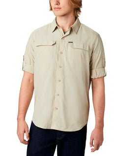 Camisa Columbia Silver Ridge II Fossil Cáqui Claro