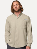 Camisa Columbia Masculina Tamiami II Fossil Cáqui