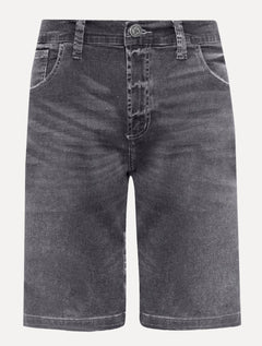 Bermuda John John Jeans Classic Leader Stoned Preta