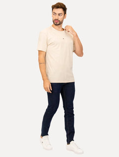 Camiseta Tommy Jeans Masculina Core Linear Logo Tee Areiaa
