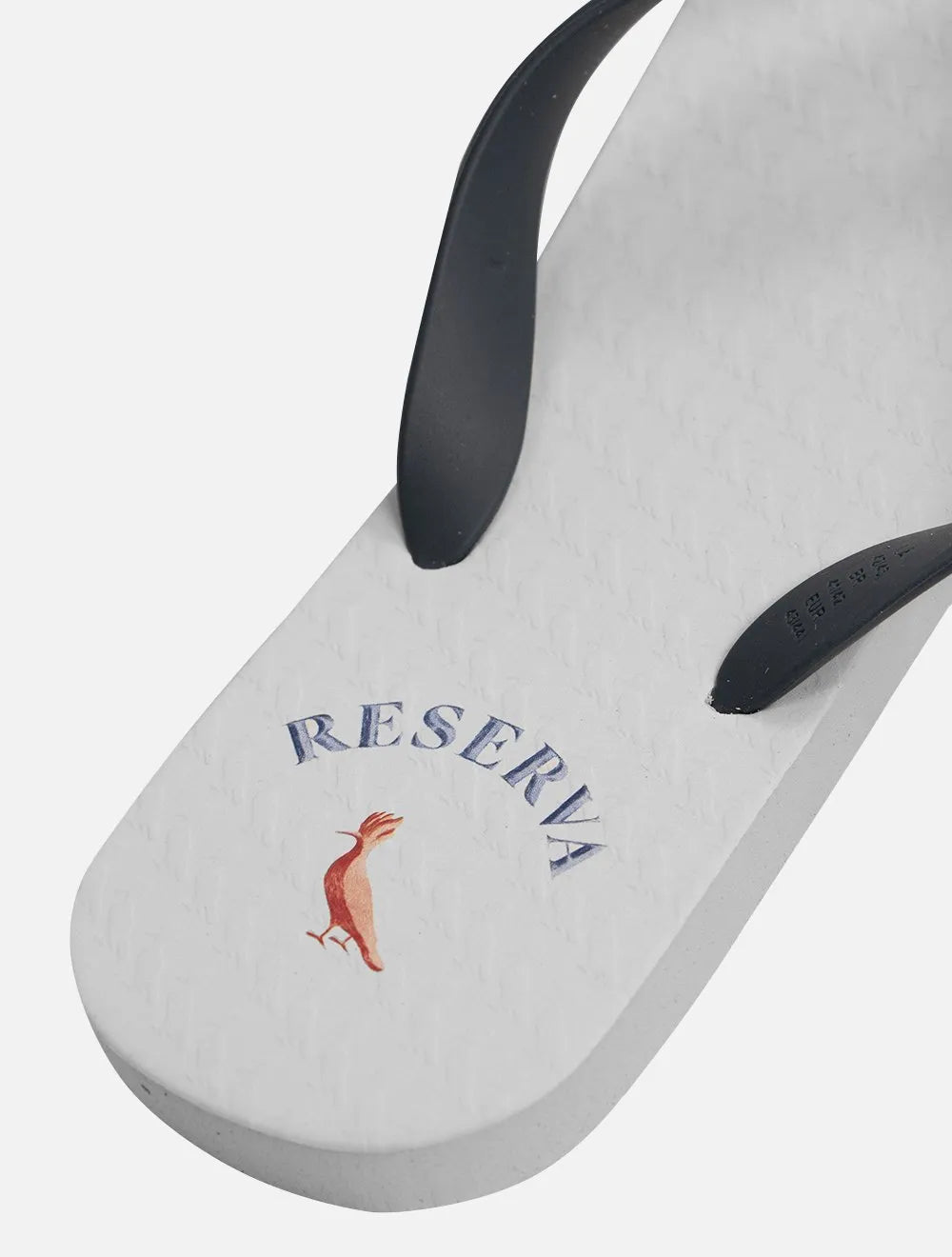 Chinelo Reserva Masculino Basic Yatch Arc Logo Marinho/Branco