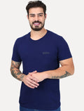 Camiseta John John Slim Fit Flame Azul Marinho