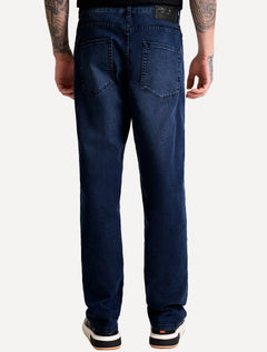 Calça John John Jeans Masculina Straight Cartagena Azul Escuro
