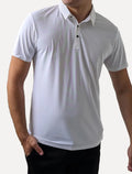Polo Pacific Blue Masculina Basic Off-White