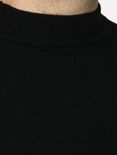Suéter Dixen Masculino Tricot Basic Crewneck Preto