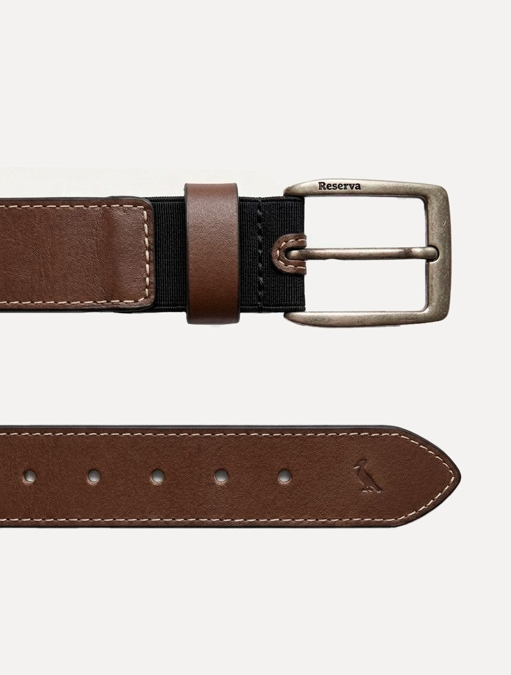 Cinto Reserva Masculino Couro Work Tech Marrom Claro