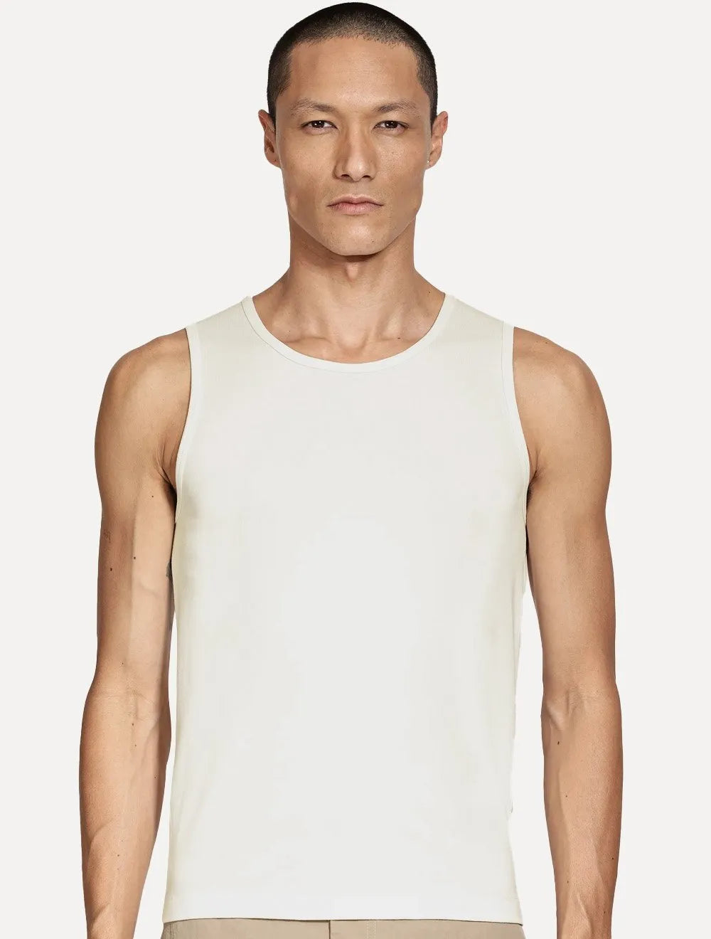 Regata Aramis Masculina Regular Comfort Ribana Lisa Off White