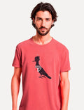 Camiseta Reserva Masculina Bust Woodpecker SPFC Vermelha