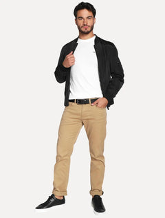 Camiseta Armani Exchange Masculina Essential Minimalist Micro Patch Branca