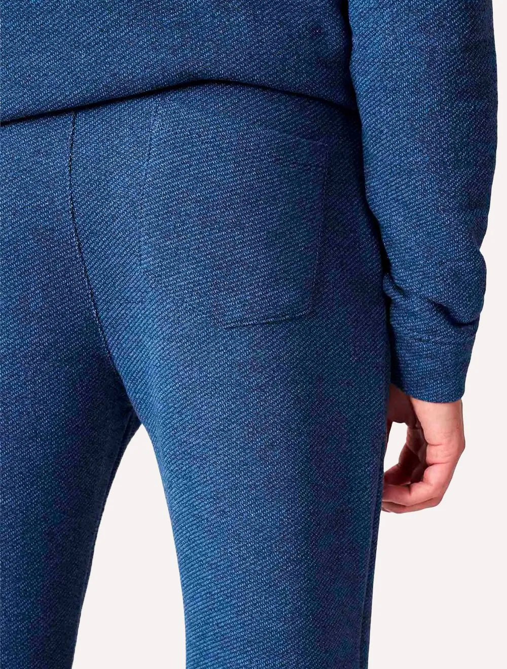 Calça Reserva Masculina Moletinho Carbono Azul Mescla