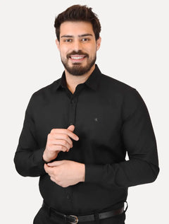 Camisa Calvin Klein Jeans Masculina Regular Plain Grey CK Logo Preta