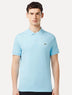 Polo Lacoste Masculina L.12.12 Azul Celeste Claro