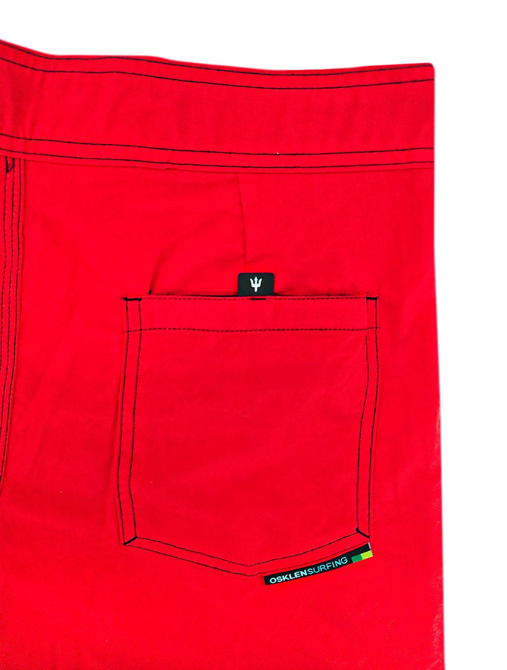 Bermuda Osklen Masculina D'Água Surf Urban Logo Vermelha