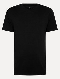 Camiseta John John Masculina Regular Fit Basic Lisa Preta