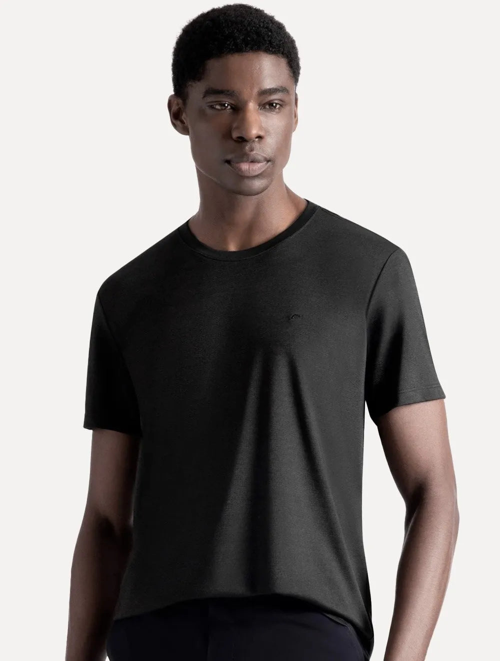 Camiseta Ellus Masculina Cotton Fine Rocket Preta