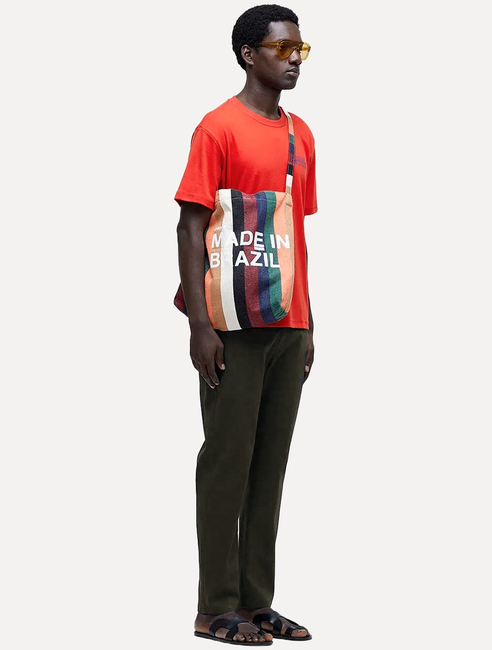 Calça Osklen Masculina Alfaiataria Comfort Paper Marrom