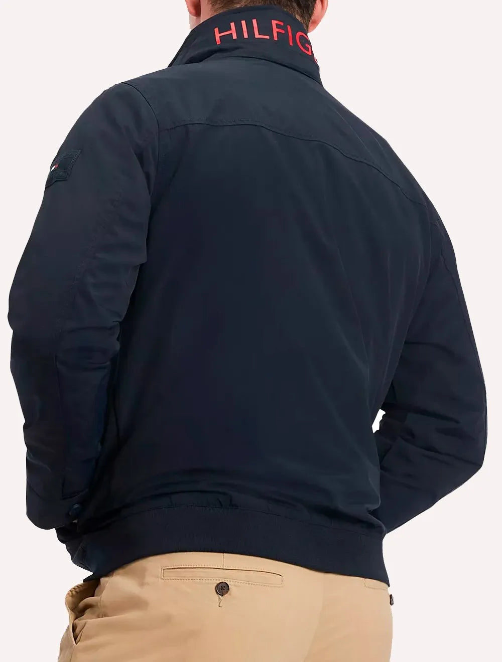 Jaqueta Tommy Hilfiger Masculina Sustainable Regatta Jacket Azul Marinho