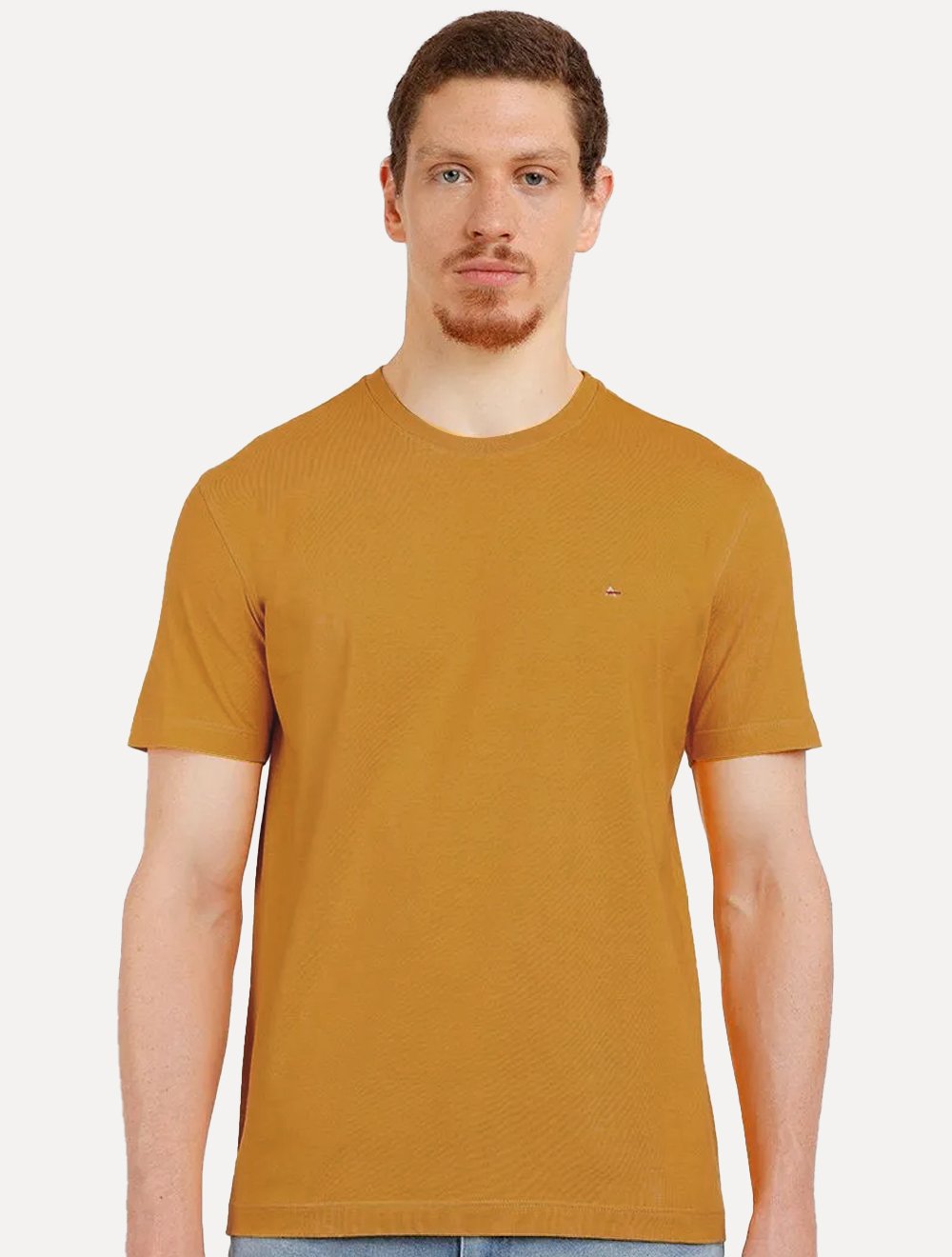 Camiseta Aramis | Basic Lisa Dark Icon Marrom Claro